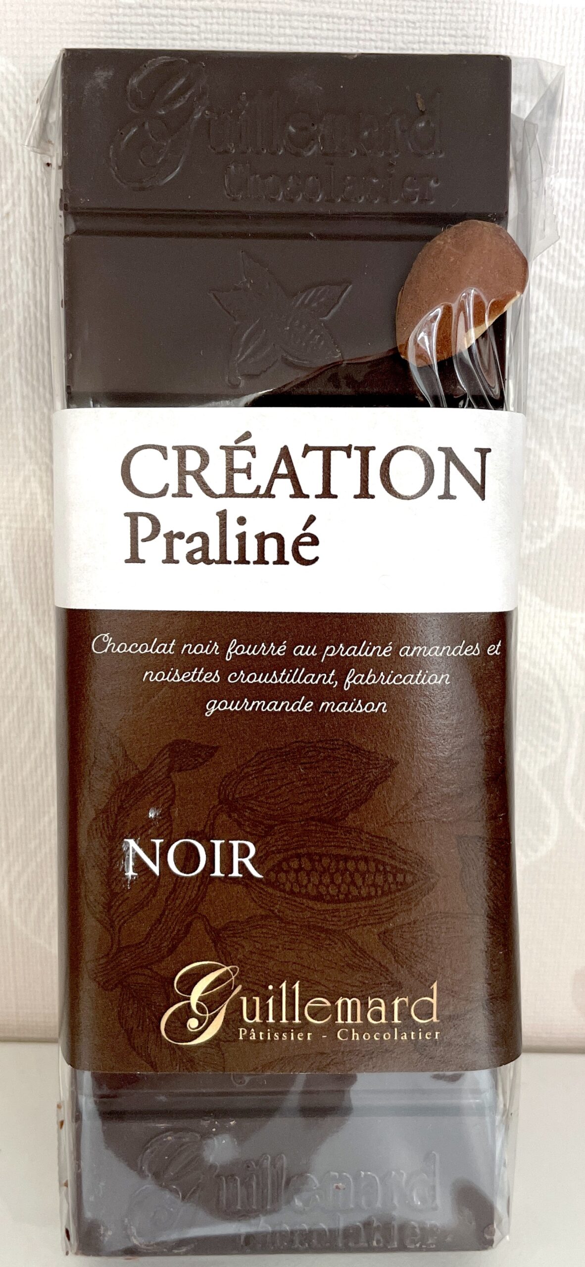 Création praliné noir