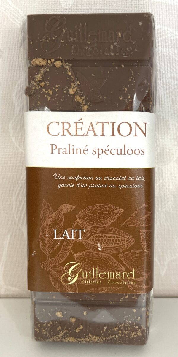 Création praliné spéculoos lait