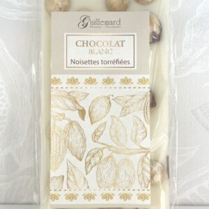 Chocolat blanc aux noisettes