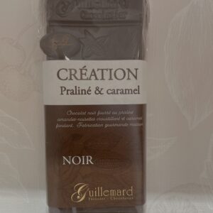 Création praliné caramel noir