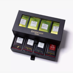 COFFRET ASSORTIMENT DE THES et INFUSIONS 2 tiroirs