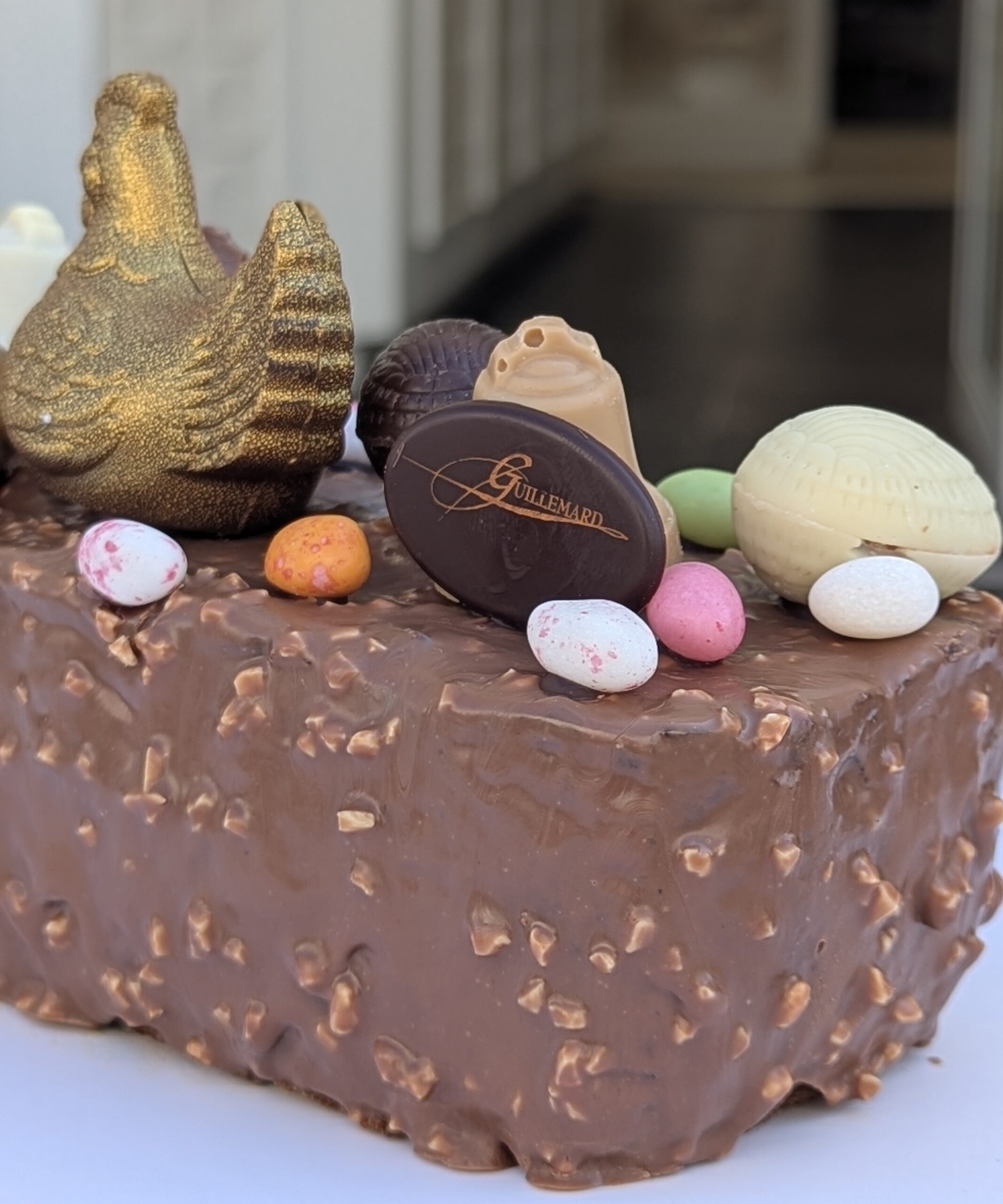 Cake de Pâques fait maiso vanille agrumes & chocolat au lait – Image 2