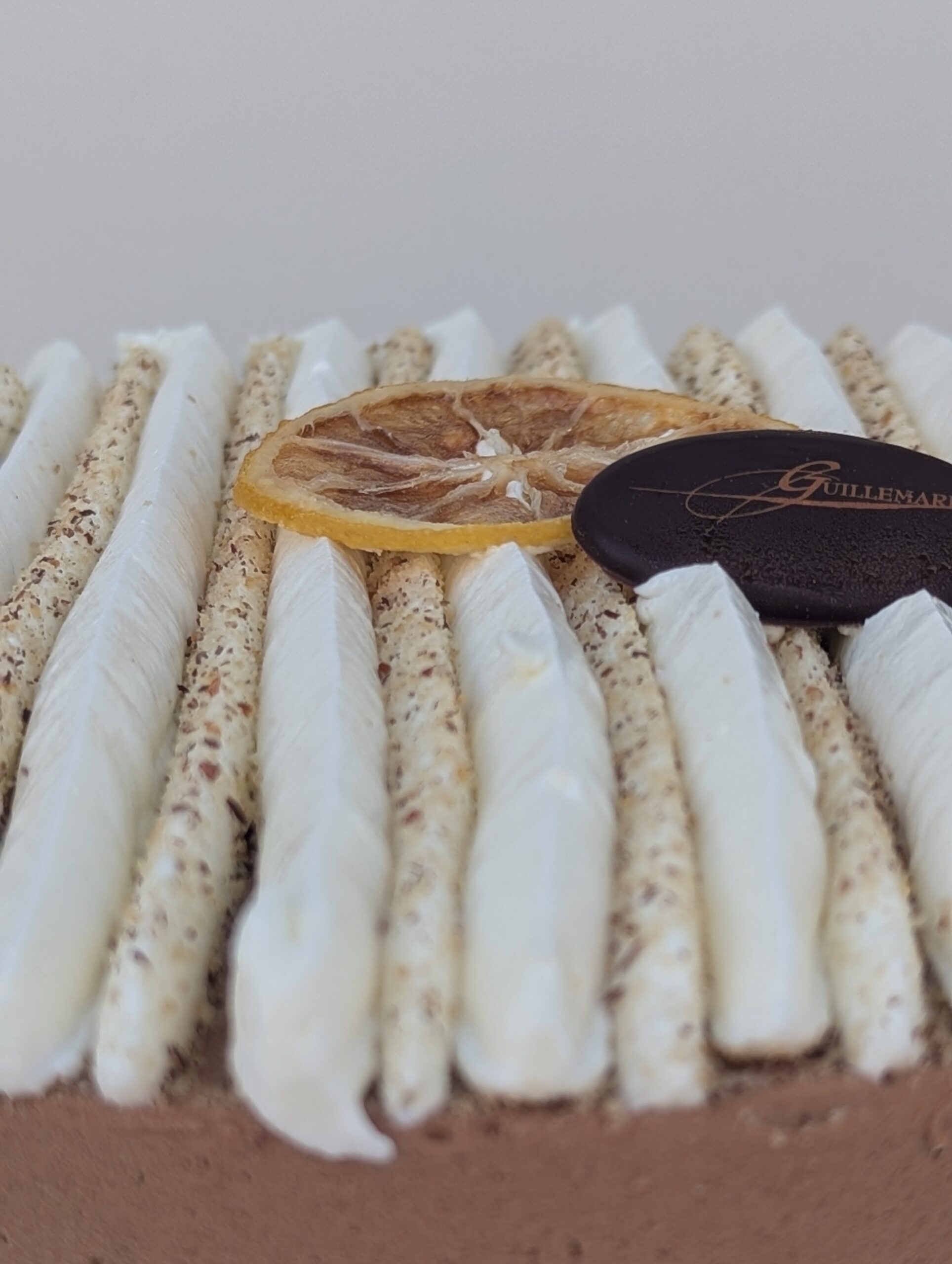 gâteau Citrus Lacté détail croustillant