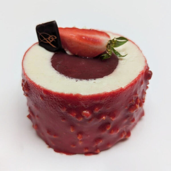 Litchi cœur fraise sans gluten