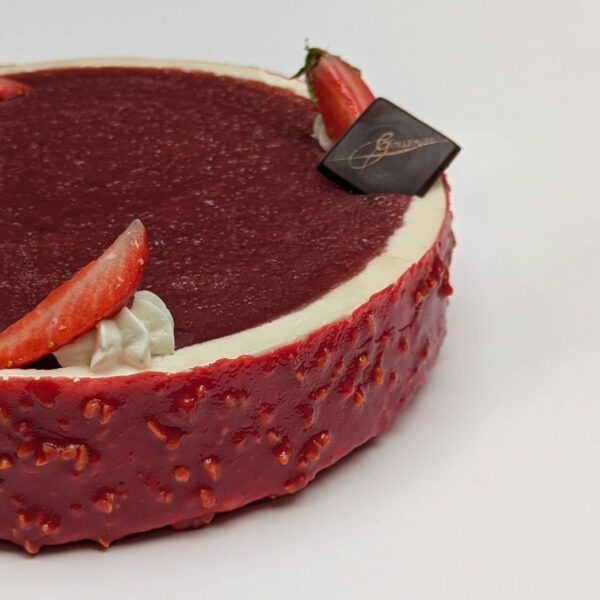 Litchi cœur fraise sans gluten
