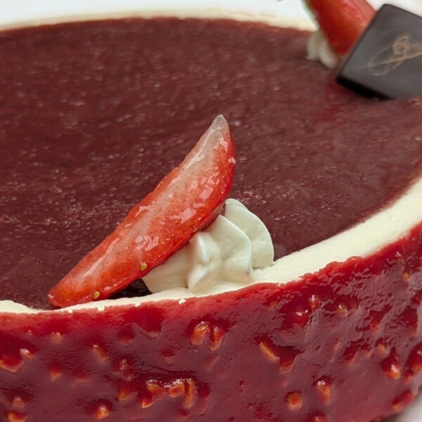 Litchi cœur fraise sans gluten