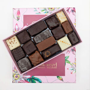 coffret rose passiflore