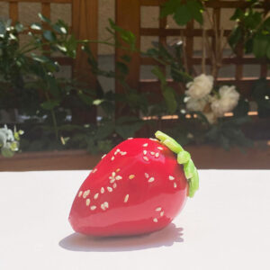 Fraise en trompe-l'œil