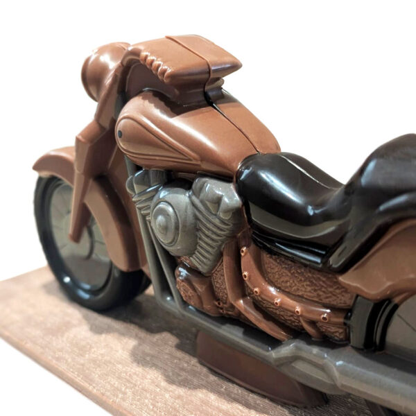 Moto en chocolat bonne fête papa