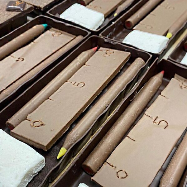 Trousse en chocolat « Bonne rentrée 2025 »