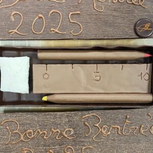Trousse en chocolat « Bonne rentrée 2025 »