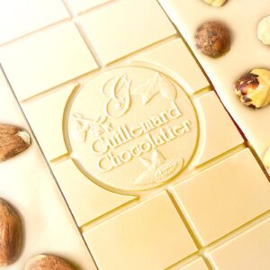 Tablettes de chocolat blanc