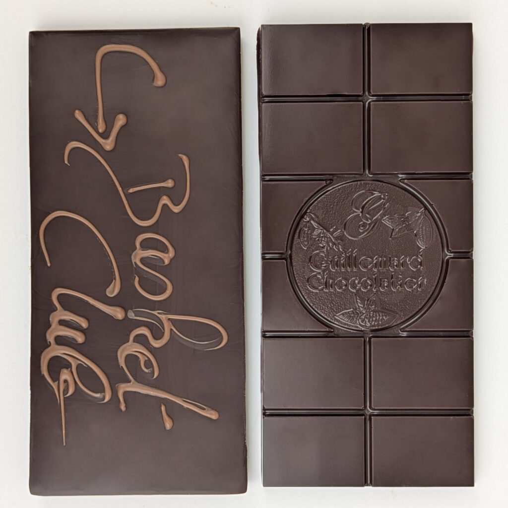 Tablette de chocolat personnalisable