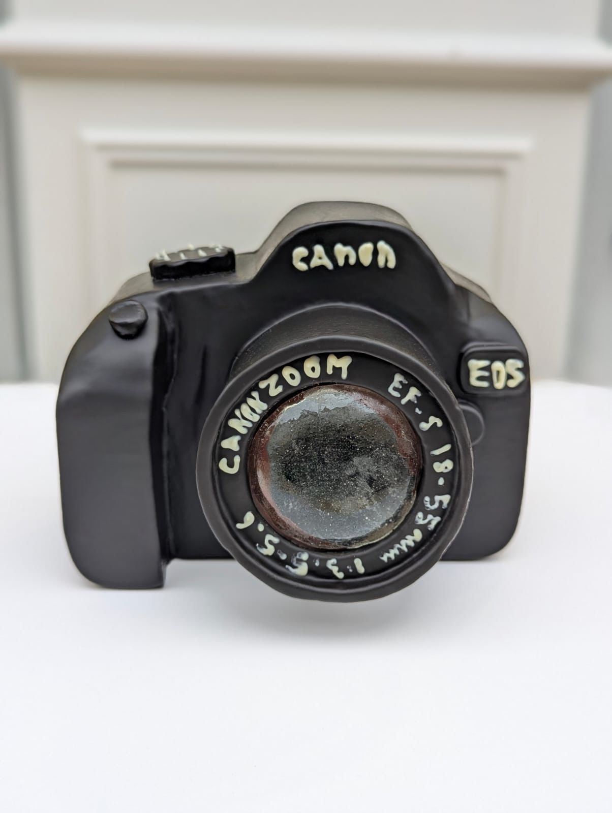 Appareil photo en chocolat