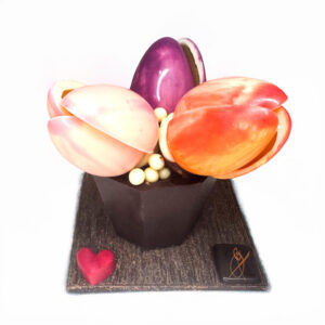 Tulipes en chocolat