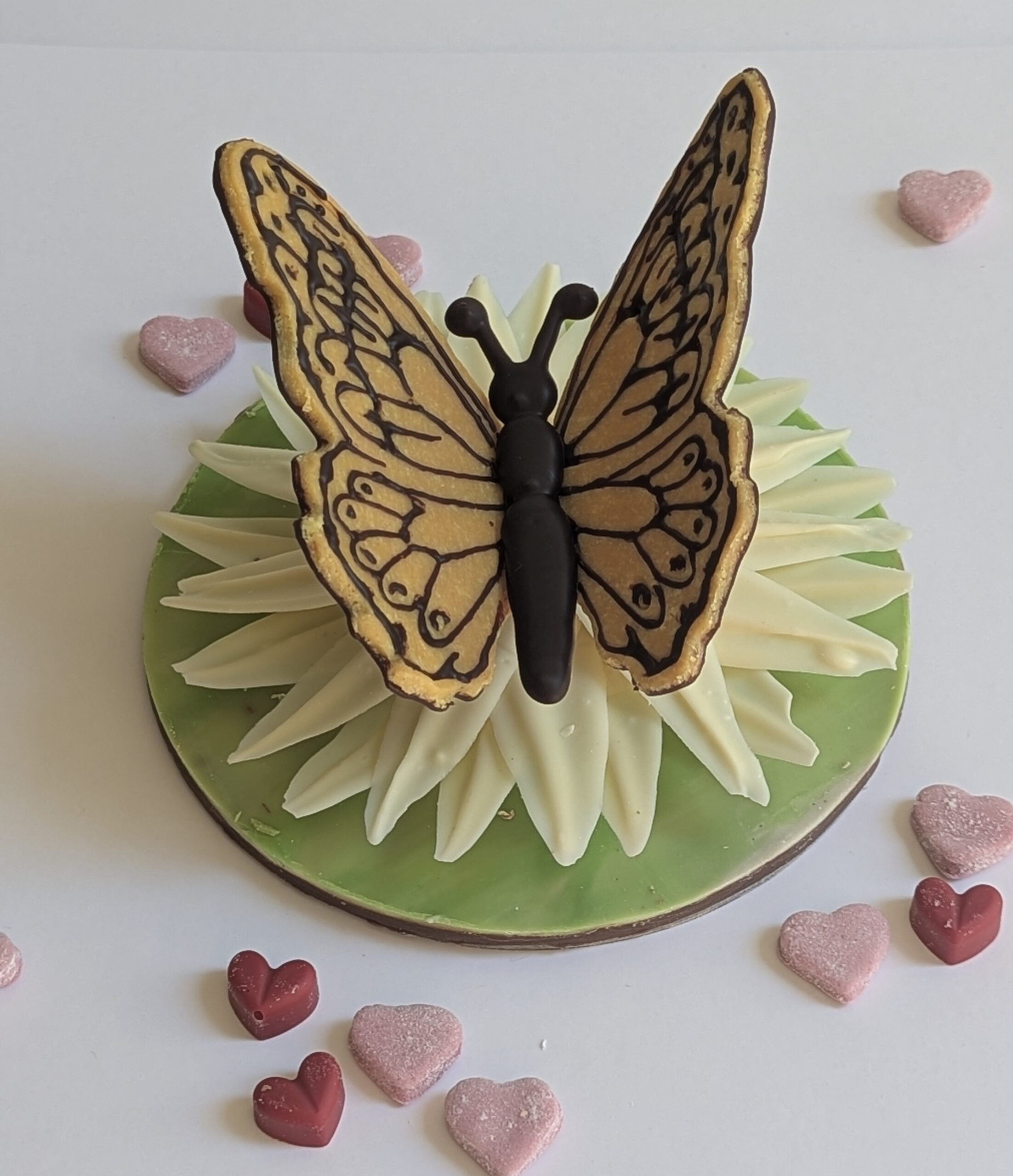 papillon en chocolat fête des mères