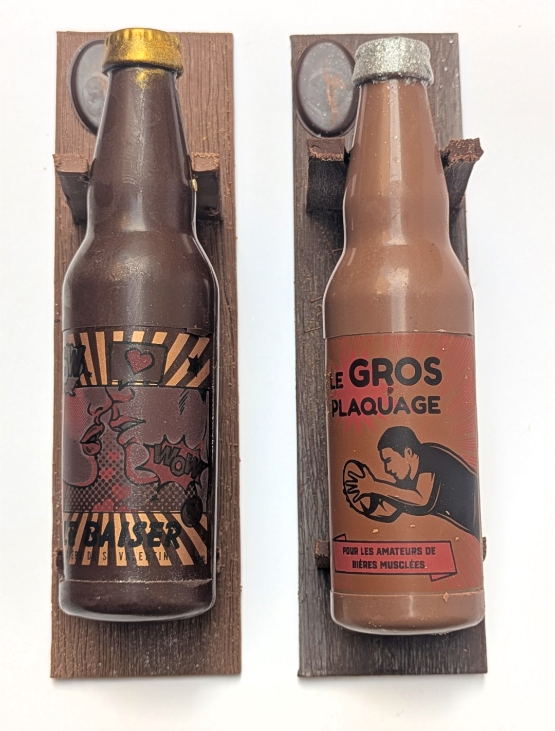 Bière en chocolat artisanale fabriquée à La Flèche par Guillemard Création