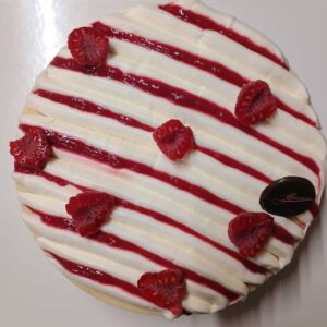 framboise amaretti dessert à partager